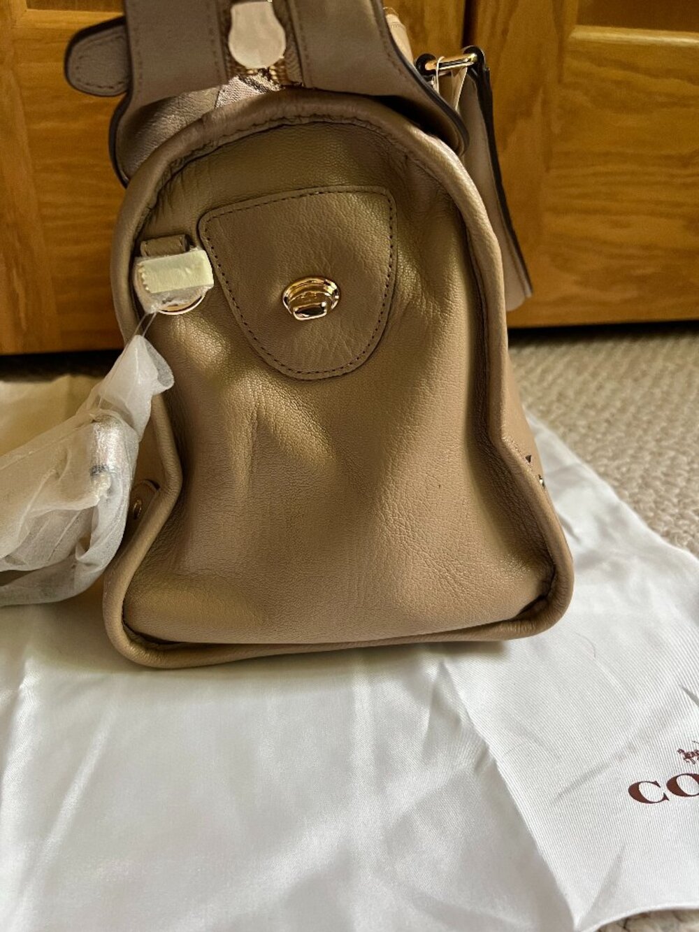 COACH - Rhyder 33689 Medium Zip Satchel-New with Tag - Picture 9 of 14
